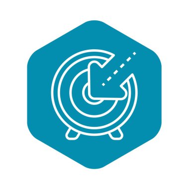 Hedef ok simgesi, özet biçimi