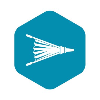 Yangın körük simgesi basit