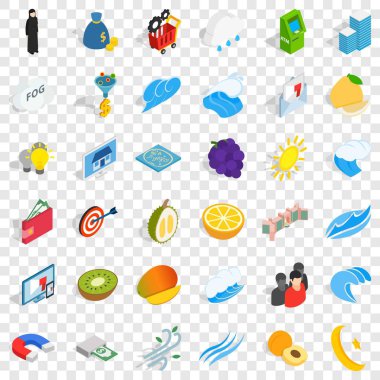 Hedef simgeler kümesi, izometrik stili