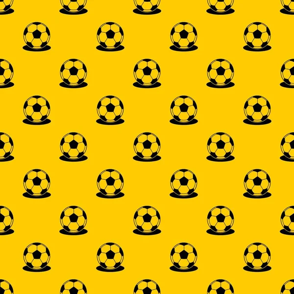 Fútbol bola patrón vector — Vector de stock