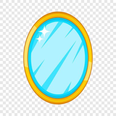 Ayna simgesi, karikatür tarzı