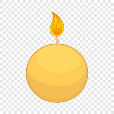 Mum simgesi çizgi film tarzı