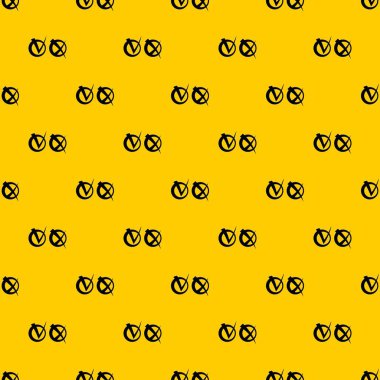 Daire desen vektörü nde işaretle ve çapraz