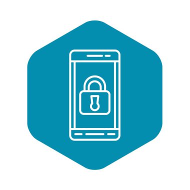 Kilitli akıllı telefon simgesi, özet biçimi