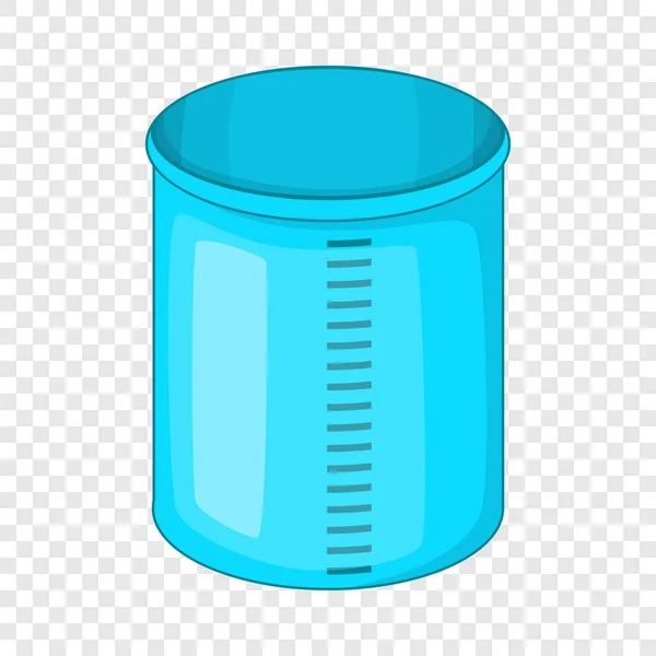 Measuring jug icon, cartoon style — Stock Vector