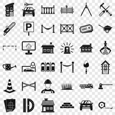 Testere simgeler kümesi, simle stili