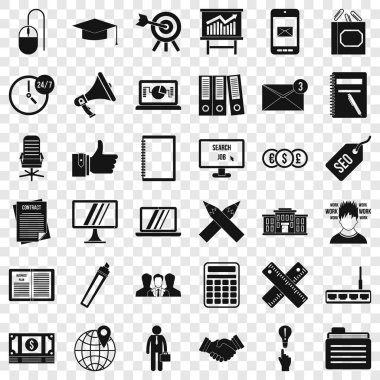 Ödeme simgeler kümesi, simle stili