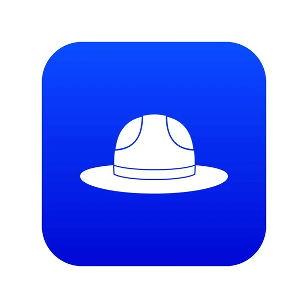 Sombrero canadiense icono azul digital — Archivo Imágenes Vectoriales