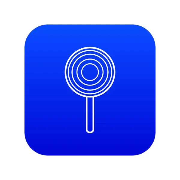 Lollipop ikon blå vektor — Stock vektor