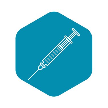 Aşı şırınga simgesi, özet biçimi