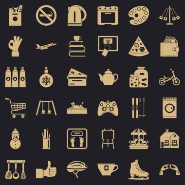 Annelik Icons set, basit tarzı