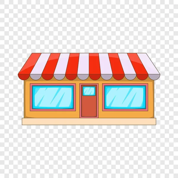 Icona del negozio, stile cartone animato — Vettoriale Stock