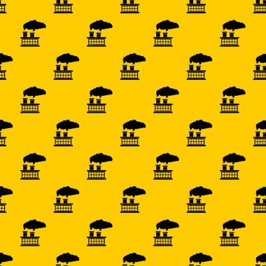 Duman deseni vektör ile bitki boru