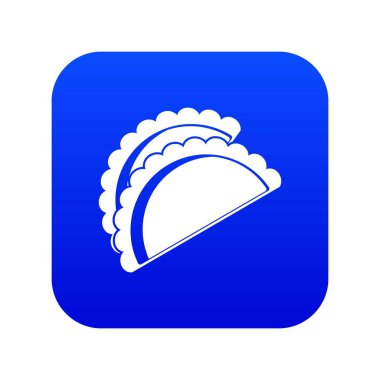 Empanadas de Pollo simge dijital mavi