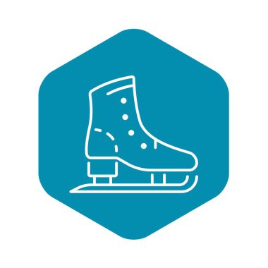 Paten önyükleme simgesi, anahat stili