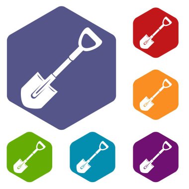 Kürek simgesi, basit tarzı