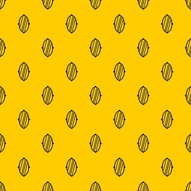 Oval ayna çerçeve deseni vektör