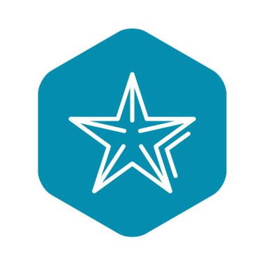 Deniz yıldızı simgesi, özet biçimi