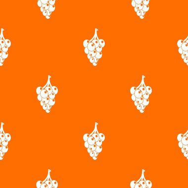 Üzüm desen vektör turuncu