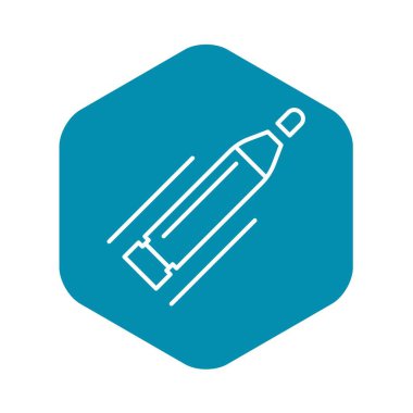 Kaynakçı parçası simgesi, anahat stili