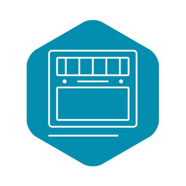 Yeni makine simge kaynak, anahat stili