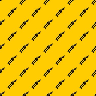 Bahçe makasları desen vektör