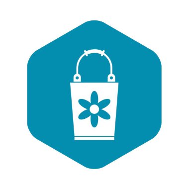 Kova kutsal kişilerin resmi, basit tarzı