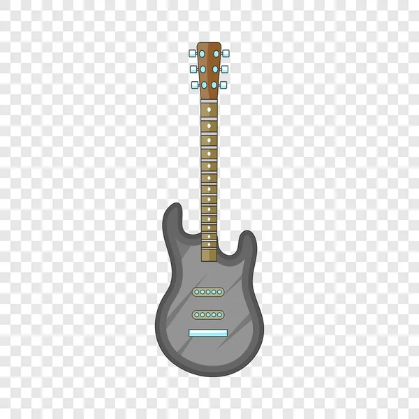 Icono de guitarra eléctrica, estilo de dibujos animados — Vector de stock