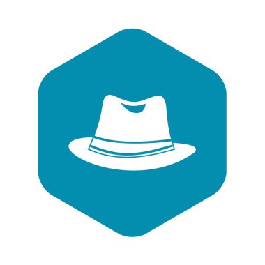 Şapka simgesi basit tarzı