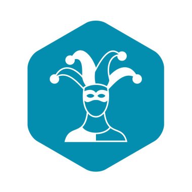 Şakacı simgesi basit tarzı