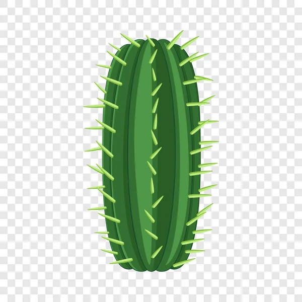 Icono de cactus espinoso, estilo de dibujos animados — Vector de stock