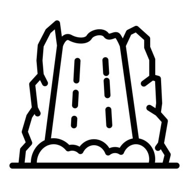 Doğa basamak simgesi, anahat stili