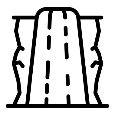 Basamaklı simge, anahat stili