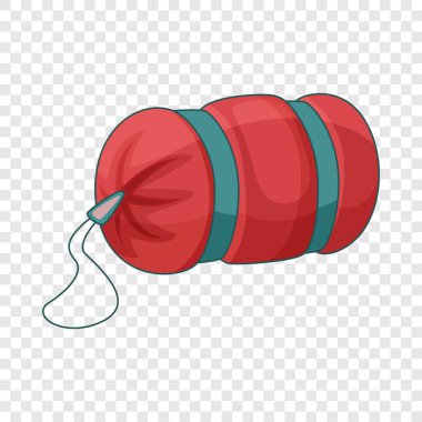 Stil çanta simgesi, çizgi film