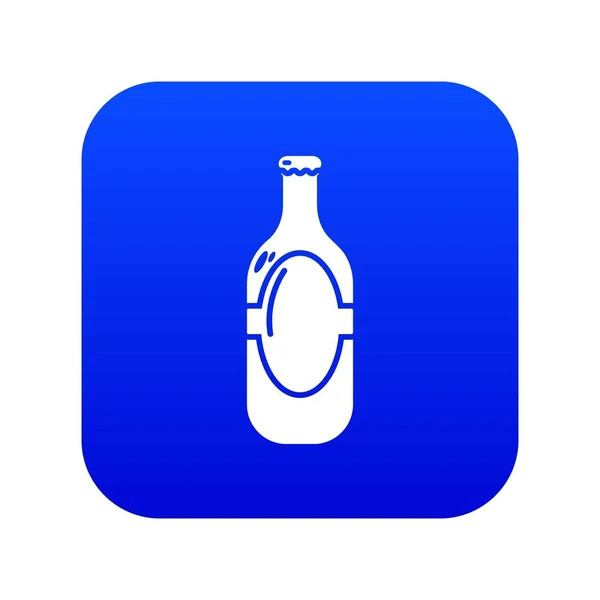 Vettore blu icona vodka — Vettoriale Stock