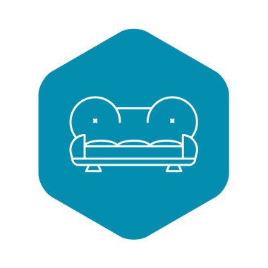 Deve kanepe simgesi, anahat tarzı