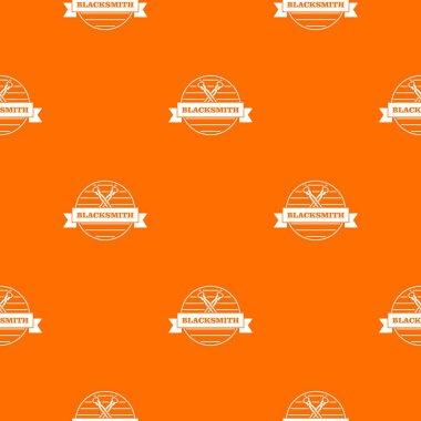 Sert demirci desen vektör turuncu