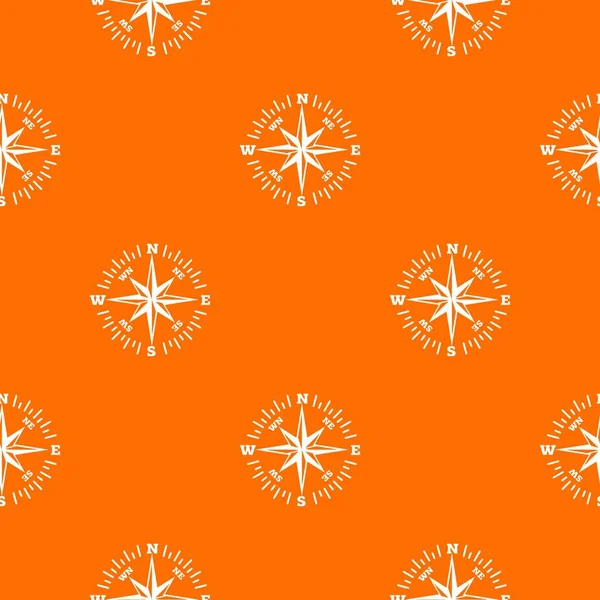 Rosa Windmuster Vektor orange — Stockvektor