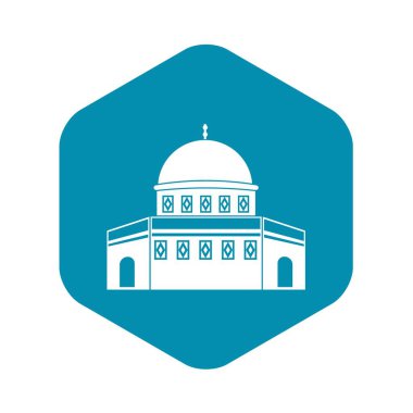 Temple Mount simgesini kaya kubbe