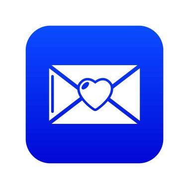 Anne harf simgesi mavi vektör