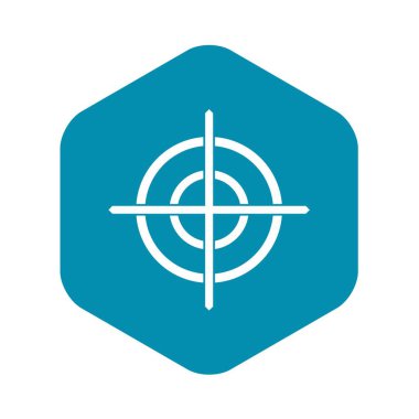 Hedef artı simgesini, basit tarzı