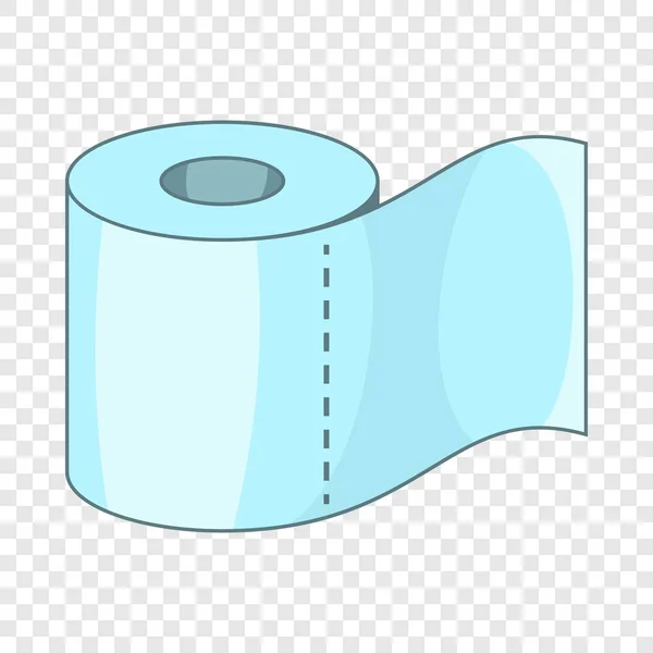 Icono de papel higiénico, estilo de dibujos animados — Vector de stock