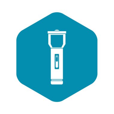 Turist sırt çantası simgesini, basit tarzı