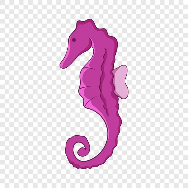 Seahorse, ikona hipokampie, stylu cartoon — Wektor stockowy