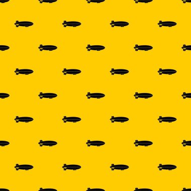 Dirigible balon desen vektör