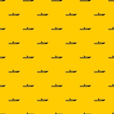 Motorlu sürat teknesi desen vektörü