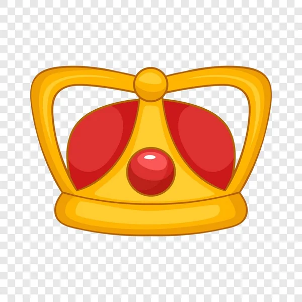 Royal crown ikona, stylu cartoon — Wektor stockowy