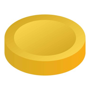 Altın sikke simgesi, izometrik biçim