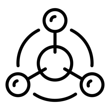 Iyon modeli simgesi, anahat stili