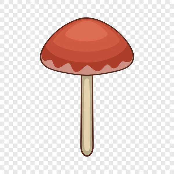 Suillus icône de champignon, style dessin animé — Image vectorielle